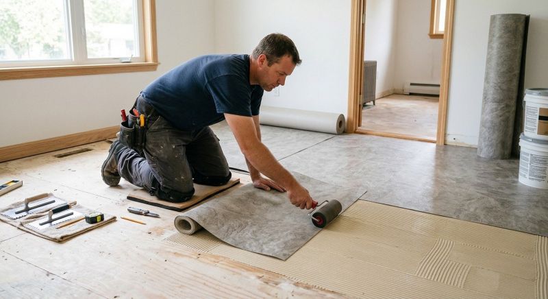 Sheet Flooring Installation in Ariel, WA