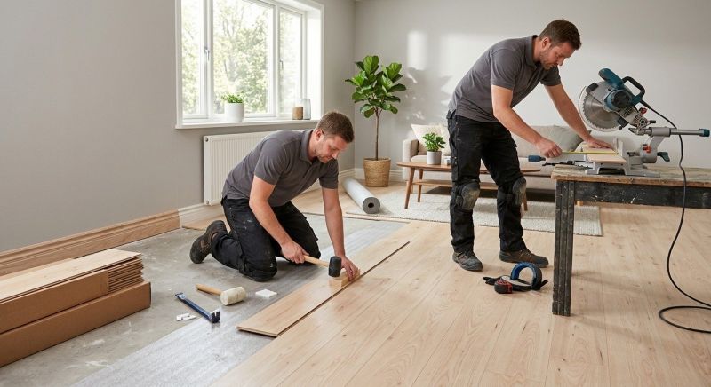 Laminate Floor Installation in Scappoose, OR