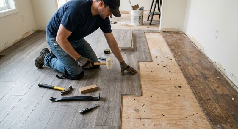 Laminate Floor Replacement in Amboy, WA