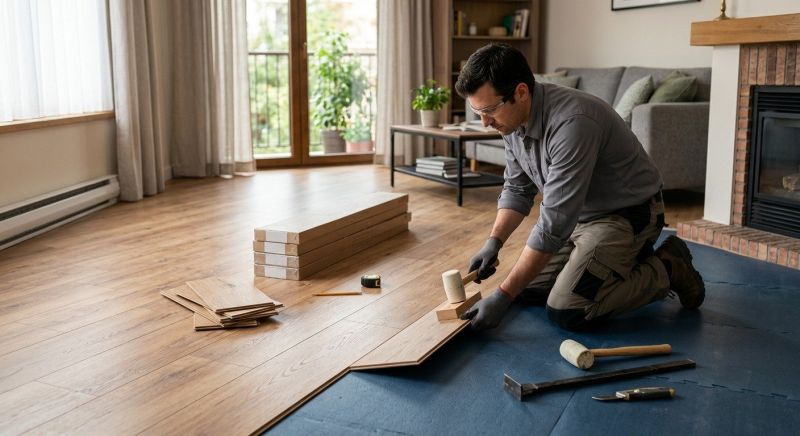 Laminate Floor Replacement in West Linn, OR