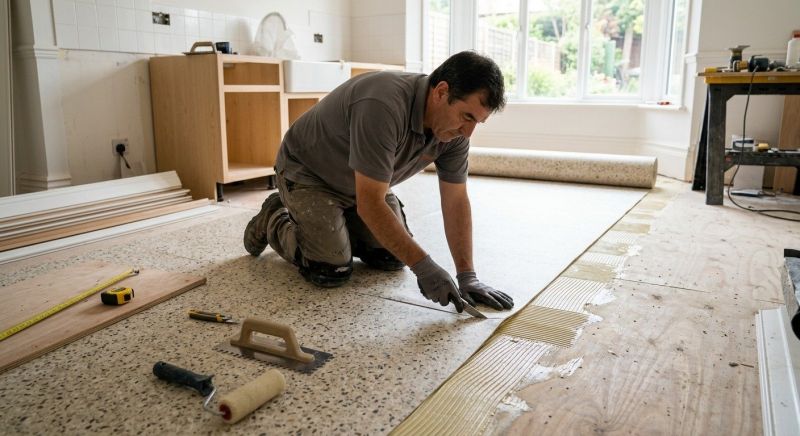 Linoleum Floor Installation in Vancouver, WA