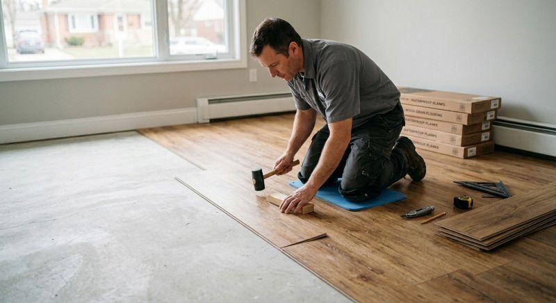 Linoleum Floor Installation in Ridgefield, WA