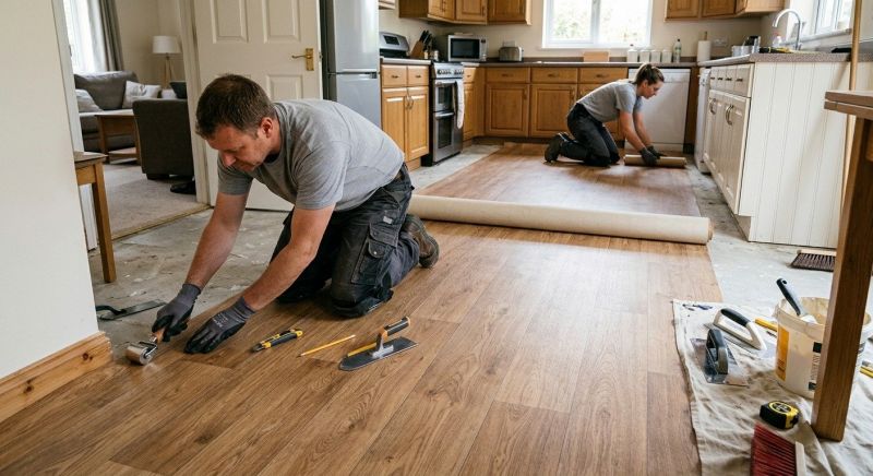 Linoleum Flooring Replacement in Vancouver, WA