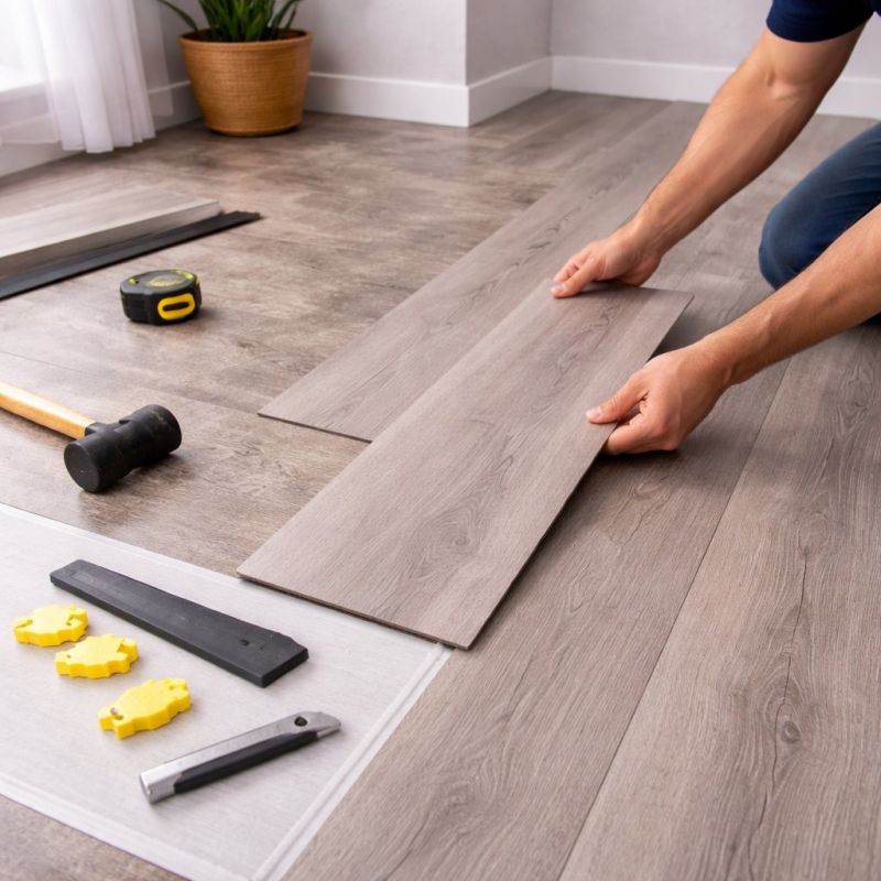 Luxury Vinyl Tile Installation in Camas, WA
