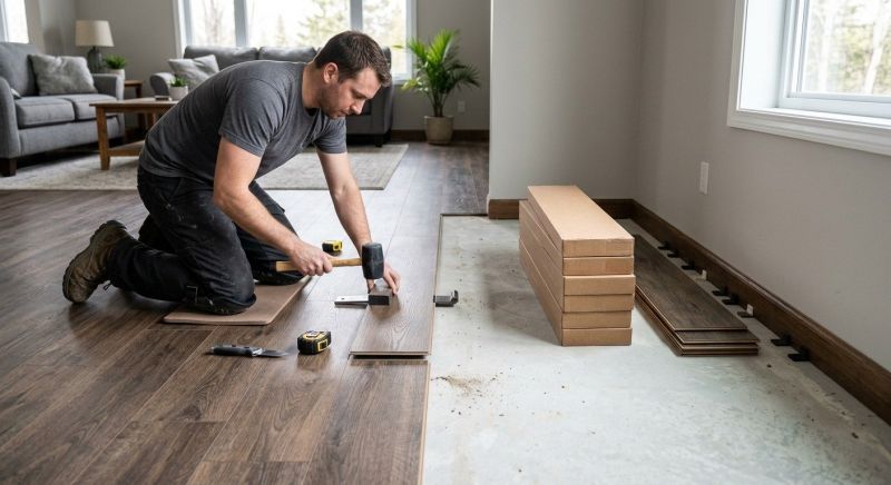 Luxury Vinyl Tile Installation in Clackamas County, OR