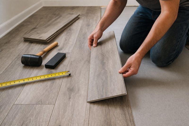 Luxury Vinyl Tile Installation in Multnomah County, OR