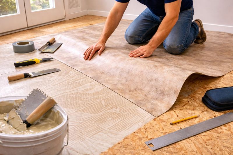 Sheet Flooring Installation in Scappoose, OR