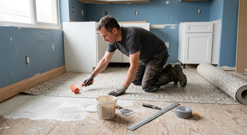 Sheet Vinyl Installation in North Plains, OR