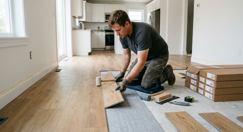Vinyl Plank Floor Installation in Vancouver, WA