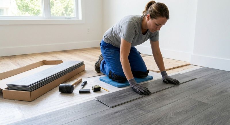 Vinyl Tile Installation in Vancouver, WA